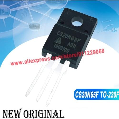 5piece) CS20N65F TO-220F 650V 20A / BCR16FM-14L 700V 16A / MTA27N06E 27N06E 60V 27A / STTH1602CFP 200V 16A TO-220F