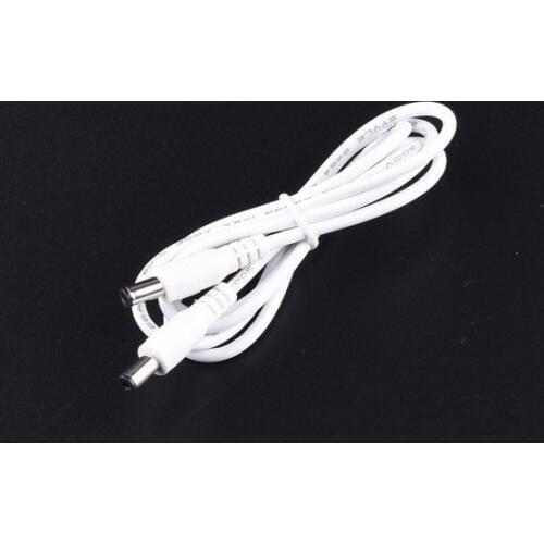 50pcs. DC 5.5*2.1 to 5.5*2.1 cable Power cable .DC Extension Cable 5.5x2.1/5.5*2.1 mm Male Plug