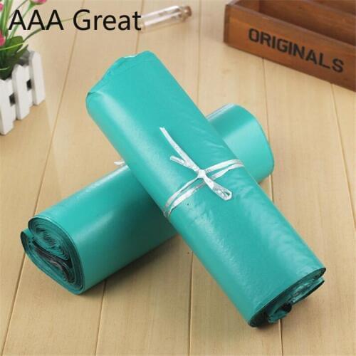 AAA Great 100Pcs/Lot Courier Postage Poly Mailing Packaging Bags Self Adhesive Mail Express Mail Pouches Goods Packaging Bags