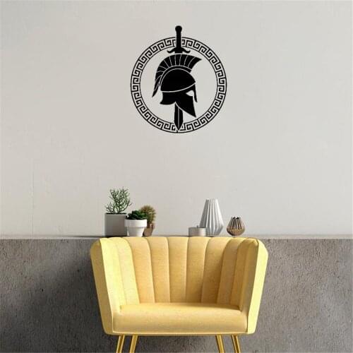 Antique Greek Decorative Jug Olive Branch Wall Sticker Home Decoration For Living Room Bedroom Decoration Vinyl Mural ph815