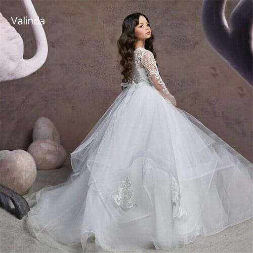 Ball Gown Flower Girl Dresses Junior Bridesmaids Wedding Party