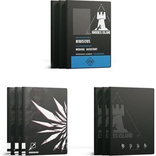 Anime Arknights Rhode Island Creative notebook Student notebook with painted cover Toy Gift