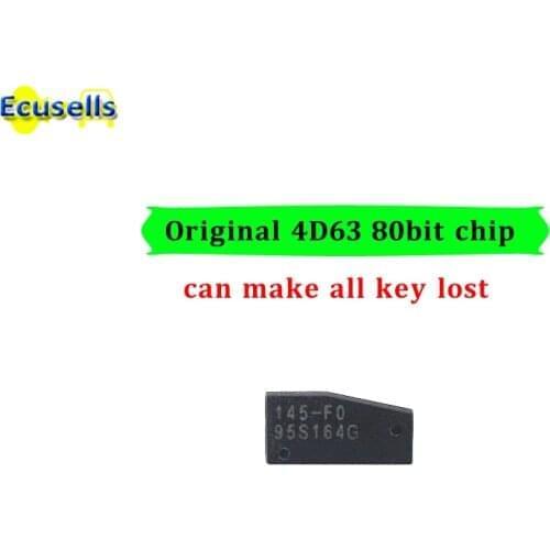 Car Key Chip Original High Quality 4D63 80bit Chip for Ford Mazda 4D 63 80 Bit Chip Can Make Keys All Lost