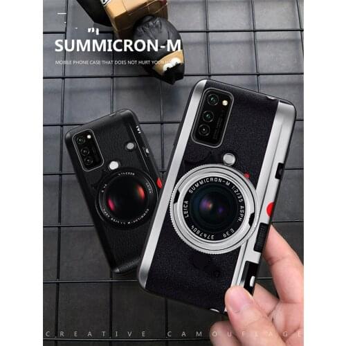 Cupneer Soft Silicon Huawei Honor View 30 V30 Pro Case honor30 back Cover Vintage retro style huawei honor V30 cases Cover