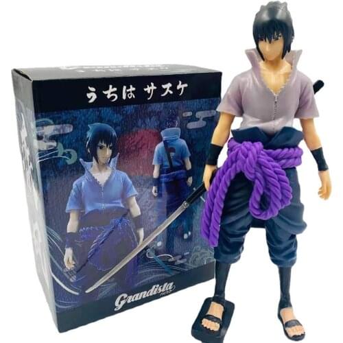 Naruto Shippuden Anime Figure ROS Grandista Uzumaki Naruto Uchiha Sasuke Hatake Kakashi Haruno Sakura Action Figures