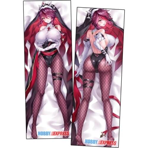 Hobby Express Anime Dakimakura Japanese Otaku Waifu Hugging Body Pillow Cover Rosaria Genshin Impact 21611