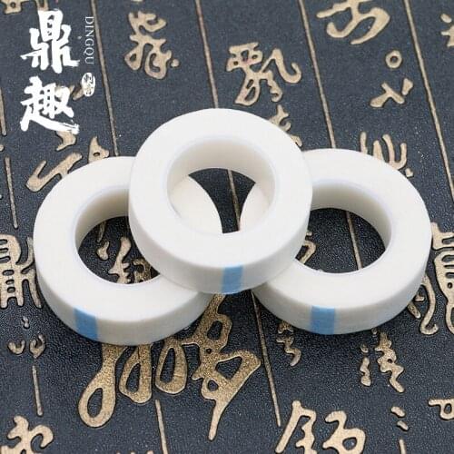 Permanent Makeup Tools 5Rolls/lot Medical Non-Woven Sterilized Tattoo Tape 1.25*910cm White Repair Dacron Sail Tape Roller TA271