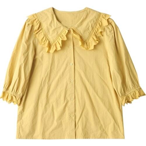 Summer Elegant Womens Tops And Blouses Vintage Plus Size Women Clothes Tunic White Shirt Camisas Ropa Mujer Kimono Tunika