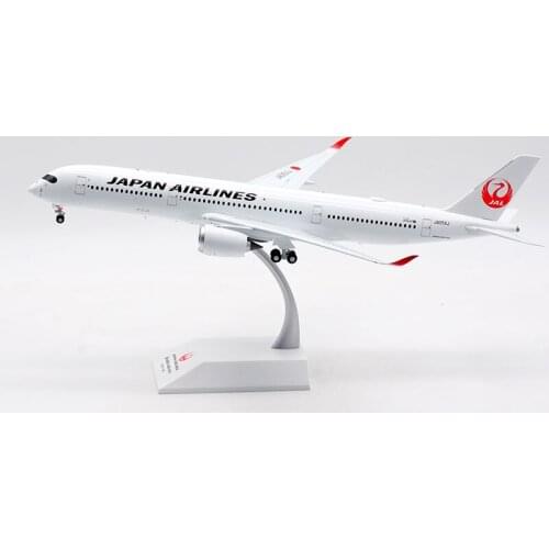 Diecast 1:200 Scale A350-900 JA05XJ Japan JAL Airlines Airplane Aircraft Plane Alloy Model with Base Landing Gear Toy Gift