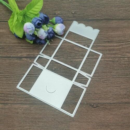 AOKEDIY Box Making Metal steel cutting die Customized scrapbooking DIY Carbon Sharp Book photo album art card Dies Cut