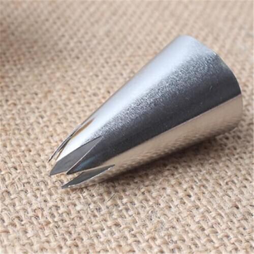 Stainless Steel Nozzle Open Star Tip Pastry Cookies Tools Icing Piping Nozzles Cake Decorating Cupcake Creates Drop Flower #1M