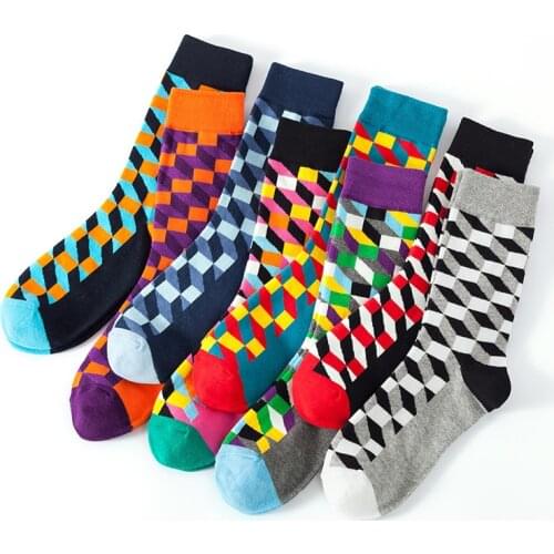 Spring Autumn Socks Cotton Classic Style Womens Mens Socks Colorful Socks Unisex Socks Fashion Harajuku Socks EU 35-43 Size