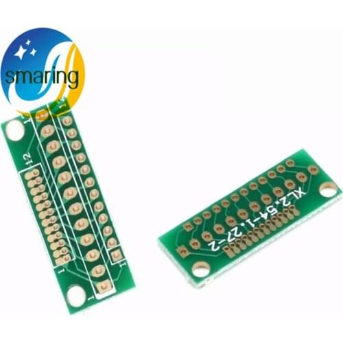 10 Pcs 1.27MM 2.0MM 2.54MM 12 Pin Adapter PCB Board For Wireless Module For Arduino DIY Eduational Experiment Project
