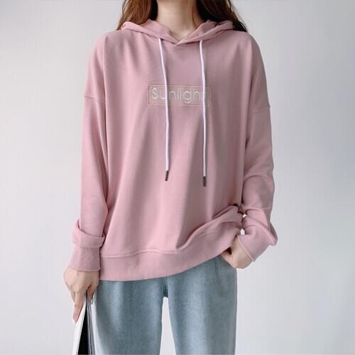 Zipper With Feeding Pink Nursing Hoodie Breastfeeding Clothes Pure Cotton Maternity Clothes