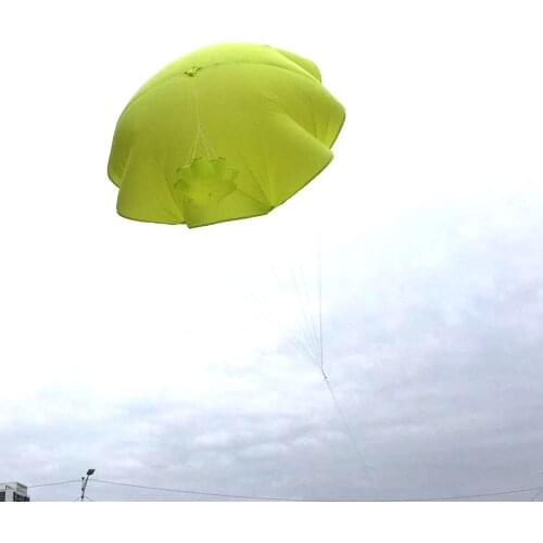 High quality 8-10kg Model aircraft nylon parachute Ejection Umbrella with lanyard for FPV Drone outdoor uav landing protection