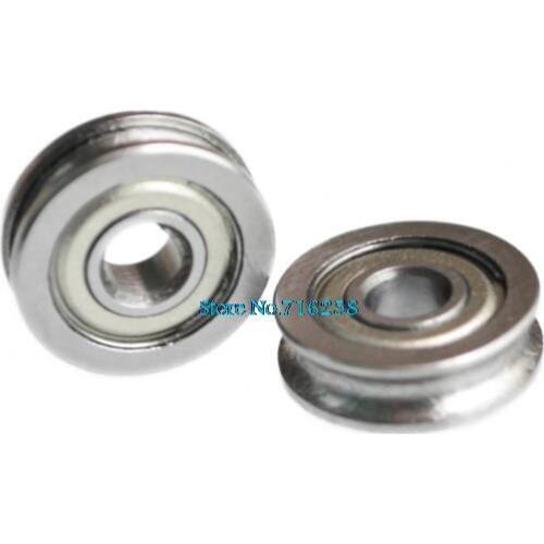 10pcs/lot U-groove Guide Wheel For 3D Printer Extruder Size 4*13*4mm