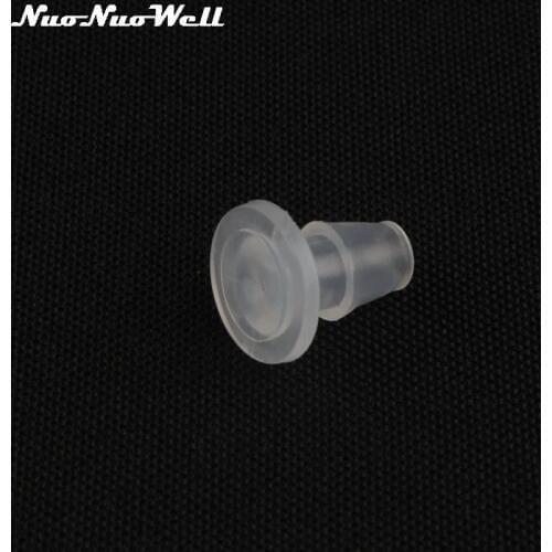 10pcs NuoNuoWell PE 5.5mm~8mm Silicone Tube Plug Aquarium Fittings Water tank Fish Tank Joint Oxygen Pump Hose End Connector
