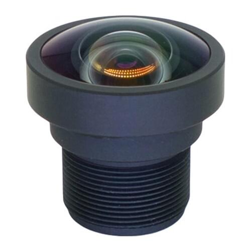 2.8mm low distortion 8 million pixel 4K lens 1/2.5-inch M12 interface distortion-free wide-angle lens