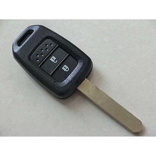 2 BUTTONS REMOTE KEY SHELL CASE FOR HONDA CRIDER JADE 5PCS/LOT+ FREE SHIPPING