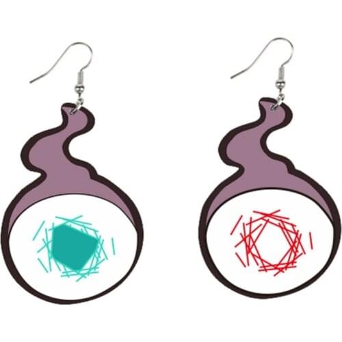 Acrylic Creative Anime Toilet-Bound Hanako-kun Drop Earrings Cosplay Yugi Amane Drop Earring Costume Jewelry Accessories