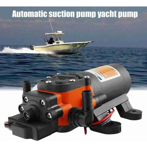 1.3GPM 60PSI Automatic Marine Water Diaphragm Pump 12V Self Priming Boat Marine RV Caravan High Pressure Boat Supplies