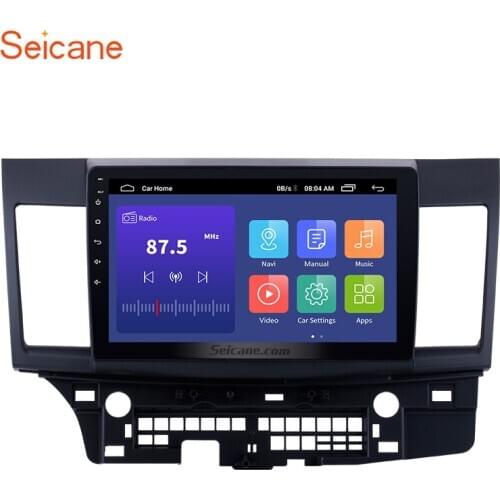 Seicane Android 10.0 DSP IPS 2DIN Car Radio Head Unit GPS Navigation Audio Multimedia Player For Mitsubishi Lancer-ex 2008-2015