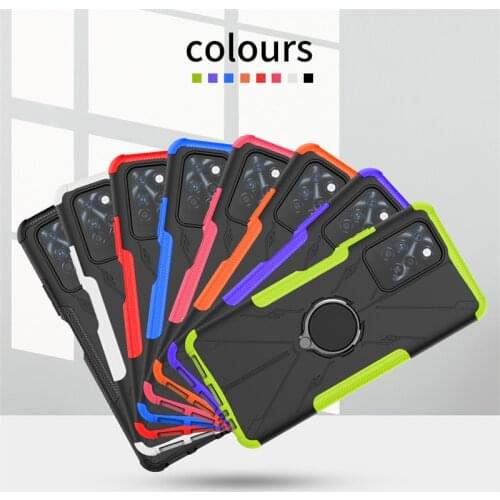 For Cover Infinix Note 10 Pro Case For Infinix Note 10 Pro Capas Shockproof Back Magnetic Holder For Infinix Note 10 Pro Fundas