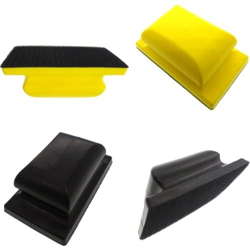 1 pack New Sanding Disc Holder 70x115mm Sandpaper Backing Polishing Pad Hand Grinding Block