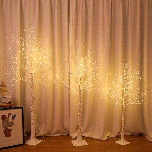 Chkok LED Birch Tree Light Fairy Night Light Christmas Tree Light Easter Display Tree Light Home Party Decoration Tree Light