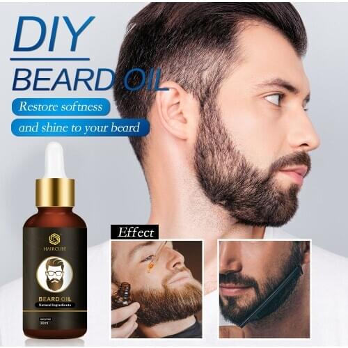Beard Growth Essential Oil 100% Natural Beard Growth Oil Hair Loss Products For Men Beard Care Hair Growth Nourishing Beard Care