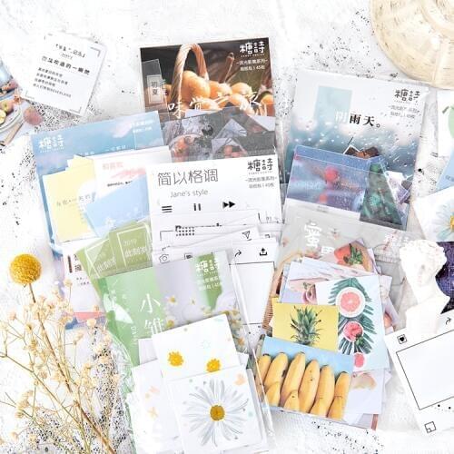 Streaming Photo Collection Series Cute Custom PET Sticker Diary Stationary Flakes Scrapbook DIY Decorative Label Stickers set