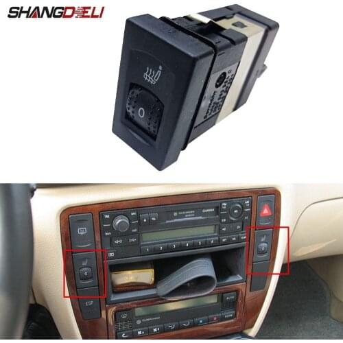 Left/Right Car 5 Level Seat Heating Switch Seat Heater For VW Passat B5 3B 1998 1999 2000 2001 2002 2003 2004 2005