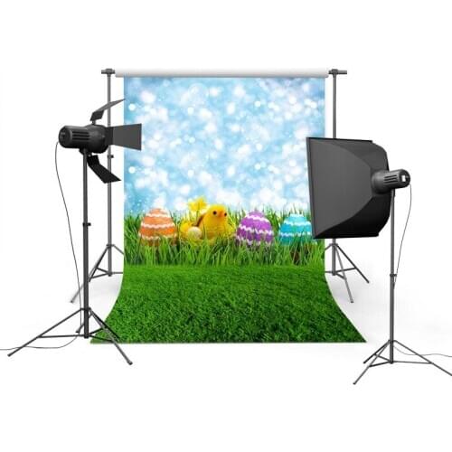 Cute chick Easter day backgrounds kid photo vinyl newborn photography backdrops of children photo studio props fotografia GE-090
