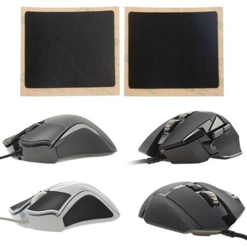 2Pcs/pack Original Hotline Games DIY 6x7cm Mouse Skates Side Stickers Sweat Resistant Pads Anti-slip Tape