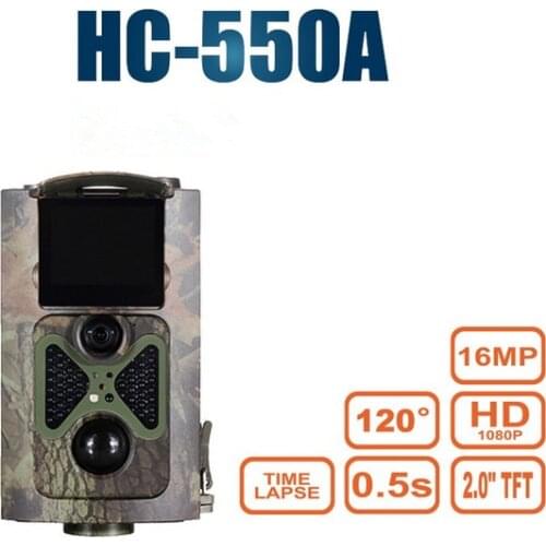 HC550A IR Night Vision Wildcamera 16MP 1080P Photo Traps Wildlife Cameras Tracking SurveillanceFor Hunting Trail Camera