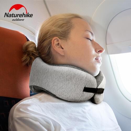 Naturehike Memory Cotton Neck Pillow Cervical Vertebra Travel Portable Noon Break Aircraft U Type Of Pillow Sleep Camping Pillow