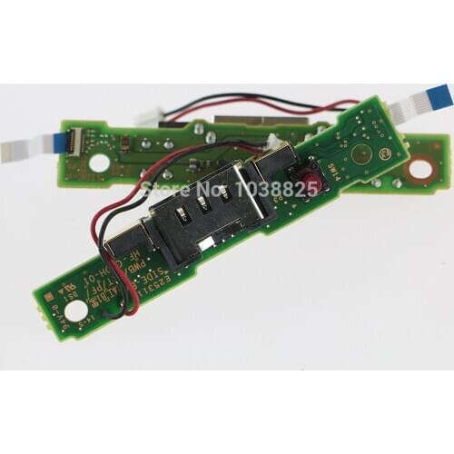 Replacement power jack socket dock connector charger charging port with PCB For WII U WIIU gamepad