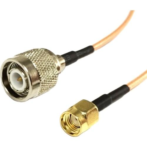 1PC Modem Extension Cable RP SMA male To TNC Male Plug RG316 15CM 6"/30CM/50CM/100CM pigtail Adapter