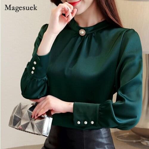 Long Sleeve Women Shirts Womens Tops and Blouses Blusas Mujer De Moda 2021 Chiffon Blouse Shirt Feminina Plus Size Tops 1418 45