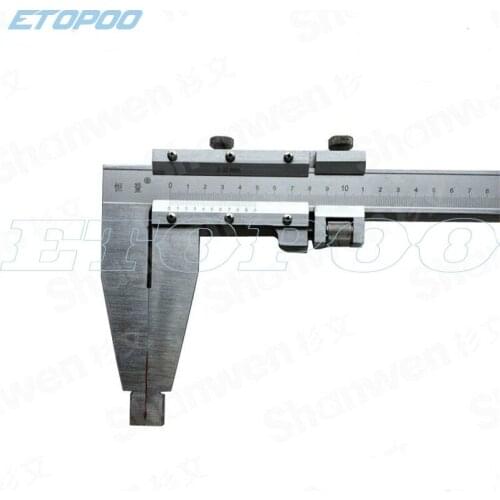 0-1500mm stainless steel Vernier Caliper with Long Jaw heavy duty caliper measuring gauge tool