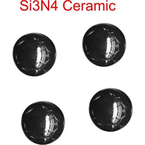 1.588mm 2mm 2.38mm 2.5mm 3mm 3.175mm 3.5mm Diameter G5 Black HV1400 Hard Rigid Si3N4 Ceramic Valve Pump Bearing Solid Bead Ball