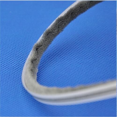 1m 6x8mm aluminum sliding door window brush seal dustproof strip weatherstripping draught excluder