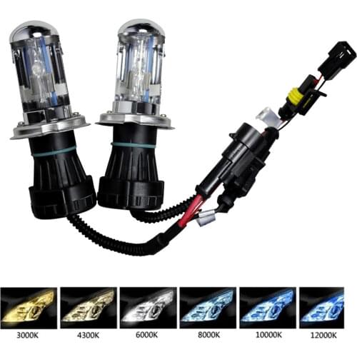 2pcs xenon h1 Bulb Lights Xenon H4 Hi Lo Xenon H1 H3 H8 H9 H11 9005 HB3 9006 HB4 HID H7 35W 55W 6000K H7 55W 8000K Lamp Bulb
