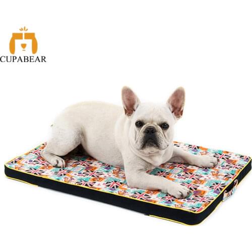 Large Pet dog Cushion Mat Memory Foam XXL Orthopedics Soft Dog Sofa Mattress Bed antistress No-Slip Puppy Accessories