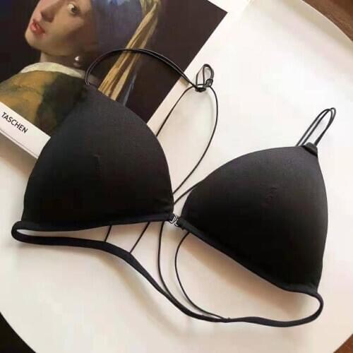Comfortable Adjustable Bra Thin Section Push Up Bra Sexy Wire Free Underwire Underwear Women Front Closure Underwear