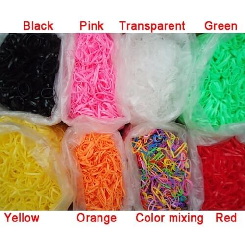 Perimeter 110/65/40mm Color Rubber Bands Quality Elastic Stretchable Packaging Band Loop O Rings For Home School Office