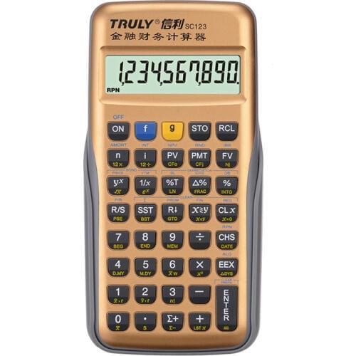 Financial Calculator TRULY SC123 Financial Financial Calculator AFP/CFP Examination
