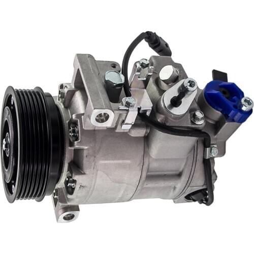 AC A/C Compressor For Audi A4/A6 2.4 V6 2004-2009 6SEU14C Air Conditioning 8E0260805AT, 8E0260805BA, 4F0260805P