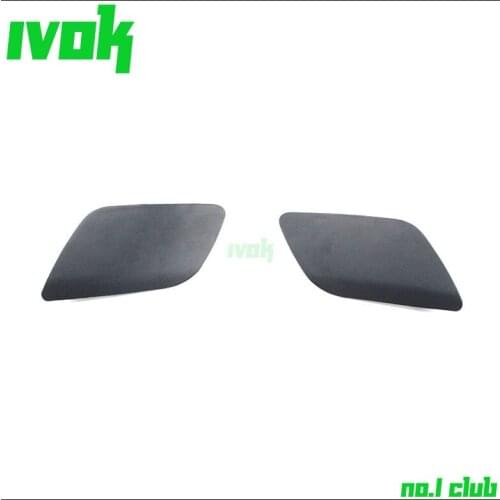 Left&Right Headlight Washer Cover For Audi Q7 10-15 4L0955275G 4L0955276G