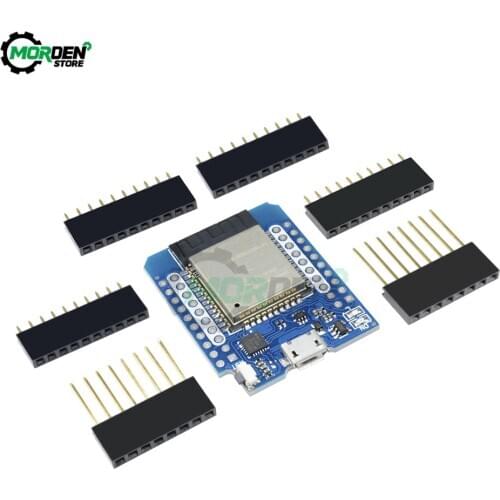 For Wemos Mini D1 ESP8266 ESP32 ESP-32S WIFI Bluetooth CP2104 Development Board Module For Arduino With Pins